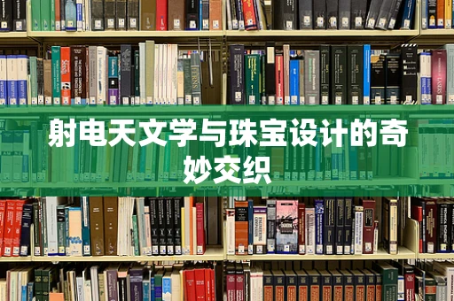 射电天文学与珠宝设计的奇妙交织