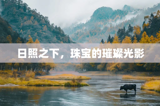 日照之下，珠宝的璀璨光影