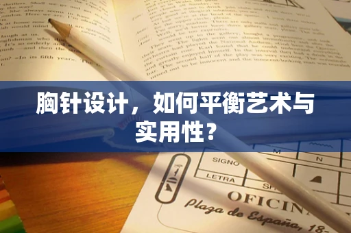 胸针设计，如何平衡艺术与实用性？
