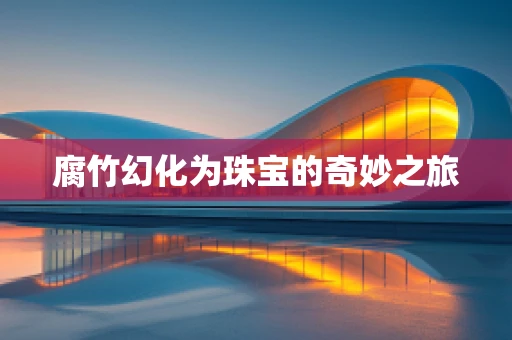 腐竹幻化为珠宝的奇妙之旅