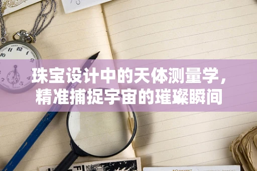 珠宝设计中的天体测量学，精准捕捉宇宙的璀璨瞬间