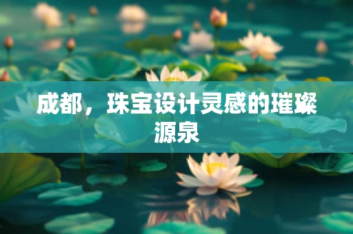 成都，珠宝设计灵感的璀璨源泉