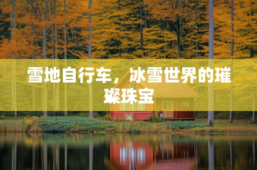 雪地自行车，冰雪世界的璀璨珠宝