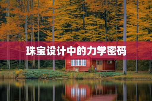 珠宝设计中的力学密码
