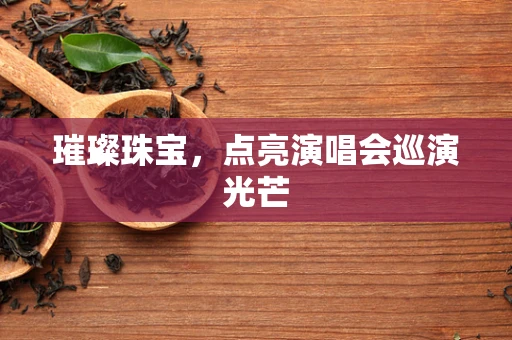 璀璨珠宝，点亮演唱会巡演光芒
