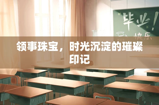 领事珠宝，时光沉淀的璀璨印记