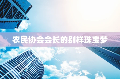 农民协会会长的别样珠宝梦