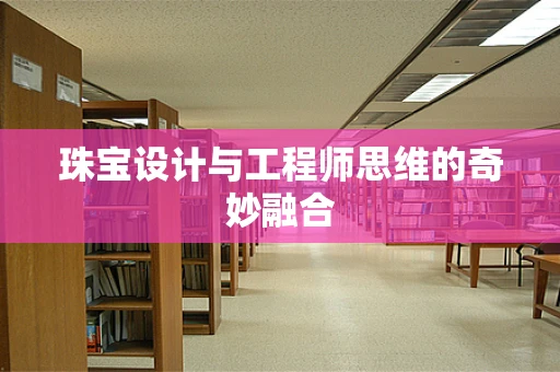 珠宝设计与工程师思维的奇妙融合