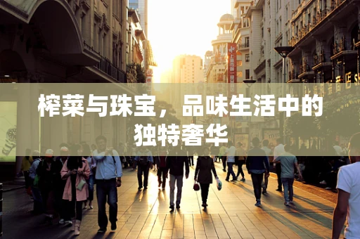 榨菜与珠宝，品味生活中的独特奢华