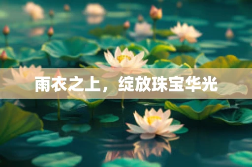 雨衣之上，绽放珠宝华光