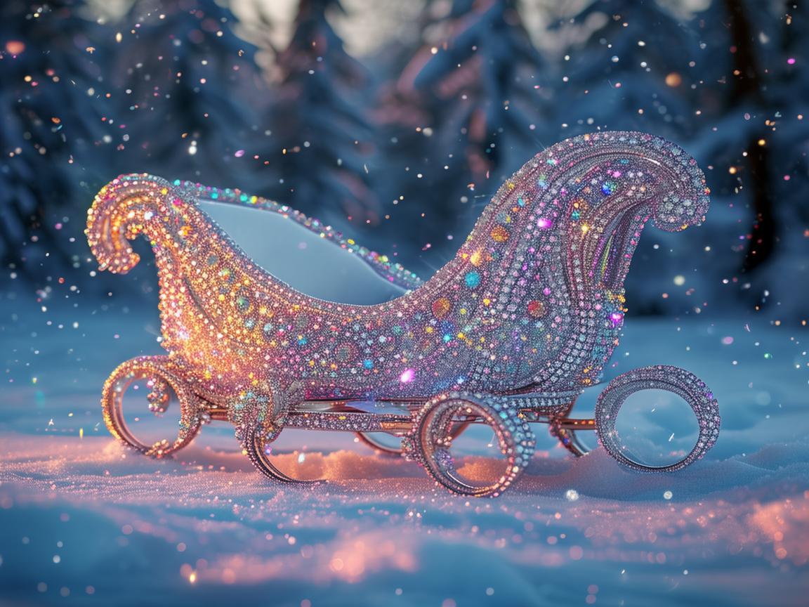 梦幻雪橇珠宝，冰雪世界的璀璨传奇