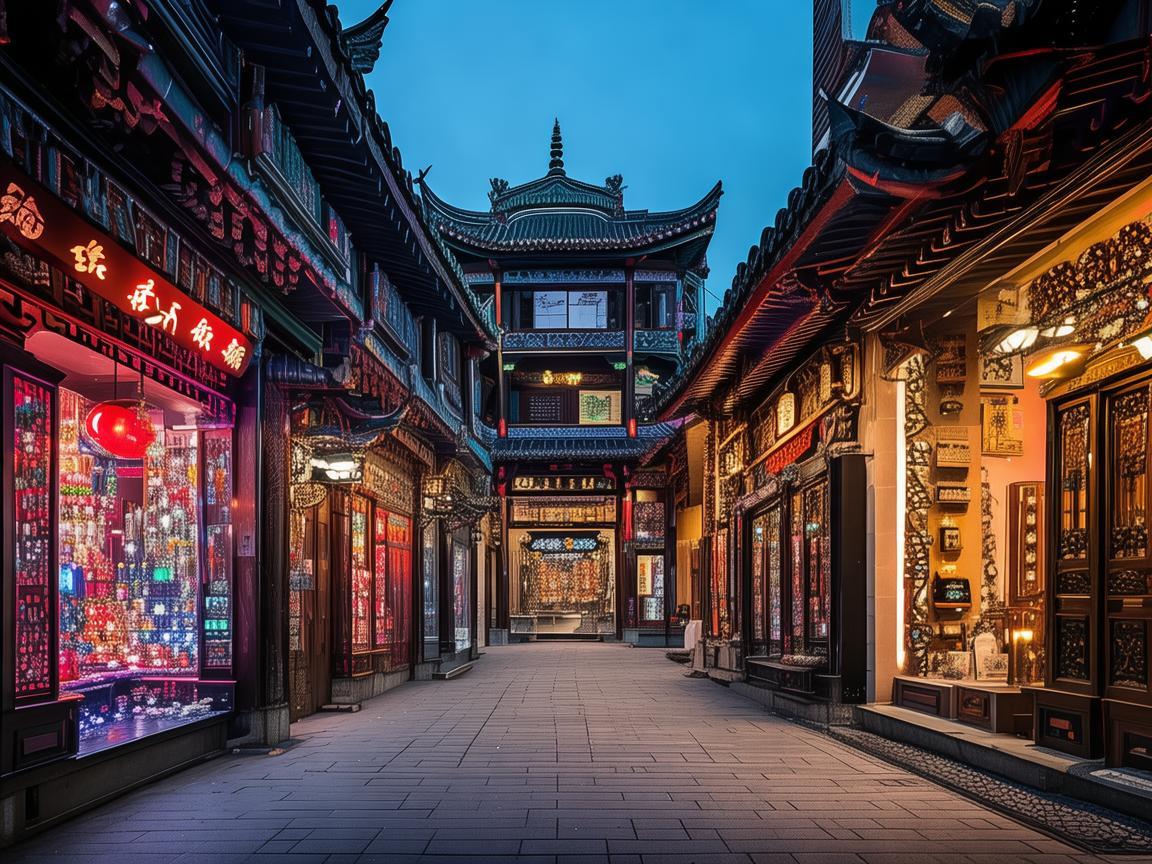天津古文化街的珠宝之光，传统与现代交融的设计挑战