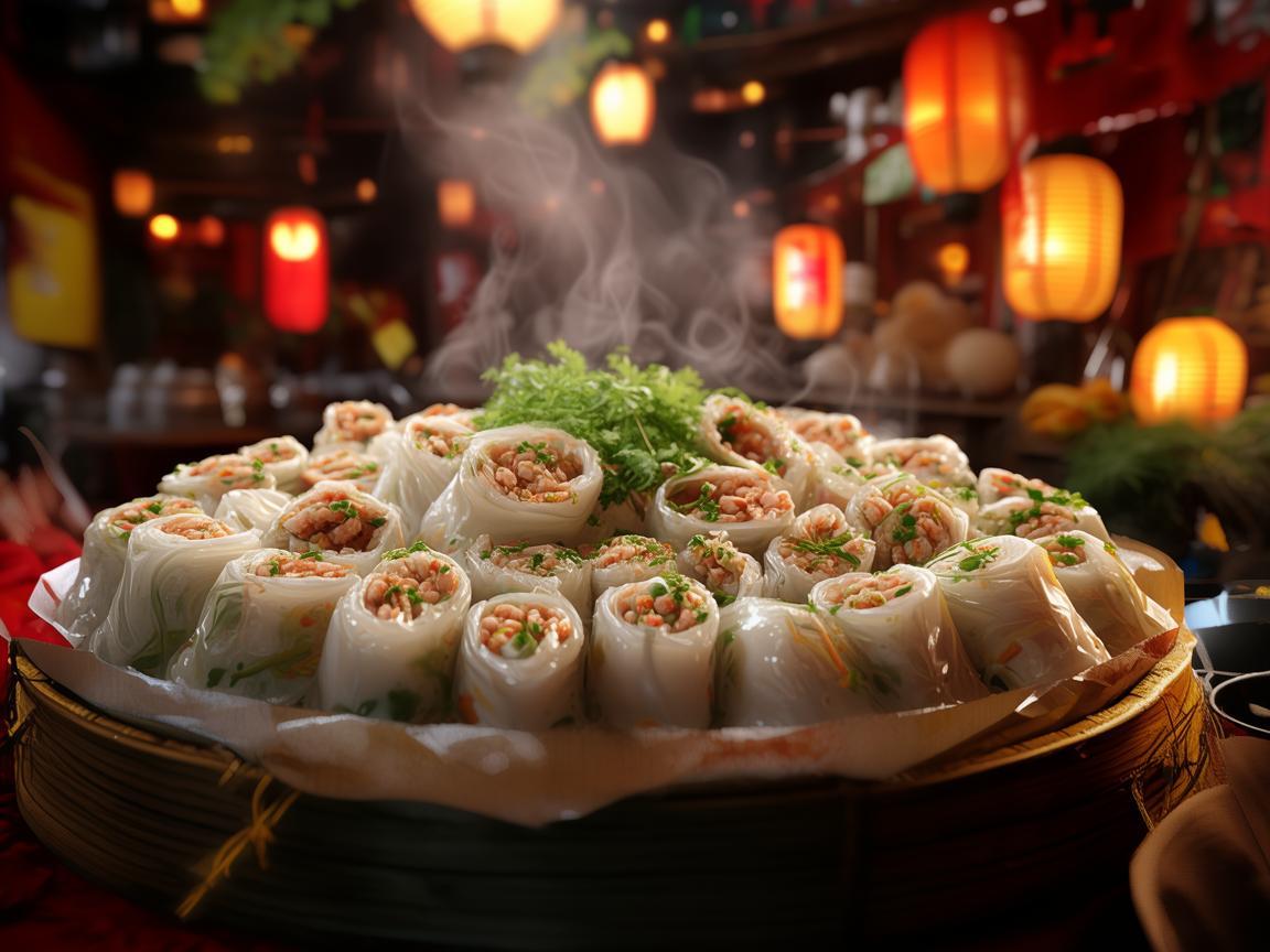 广东肠粉，舌尖上的珠宝盛宴