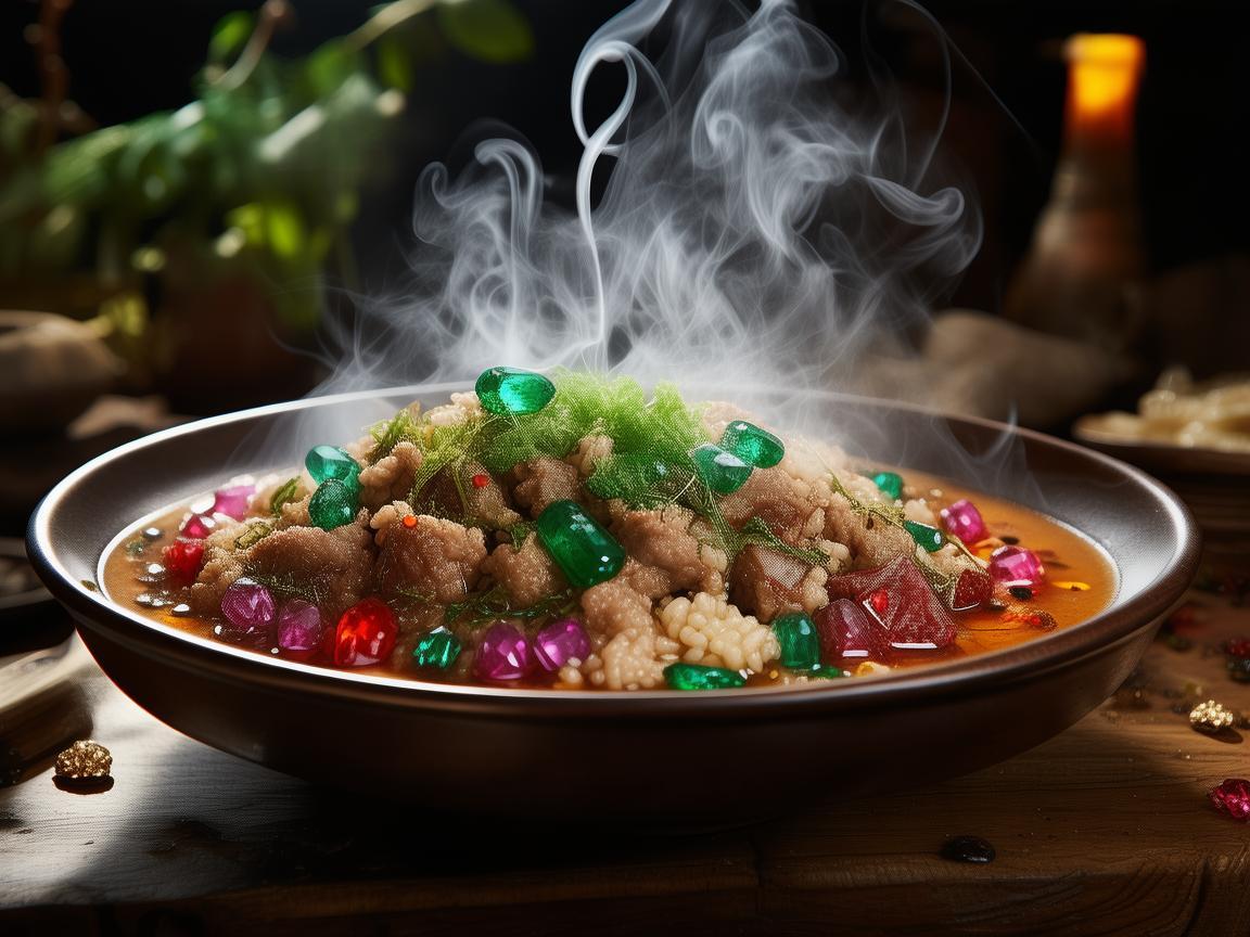 品味羊肉泡馍中的珠宝美学