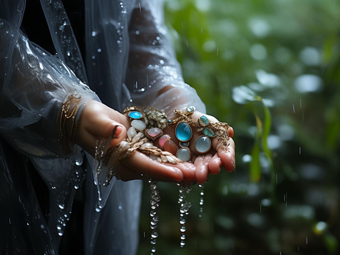 雨衣下的灵感，珠宝设计中如何巧妙融入自然元素？