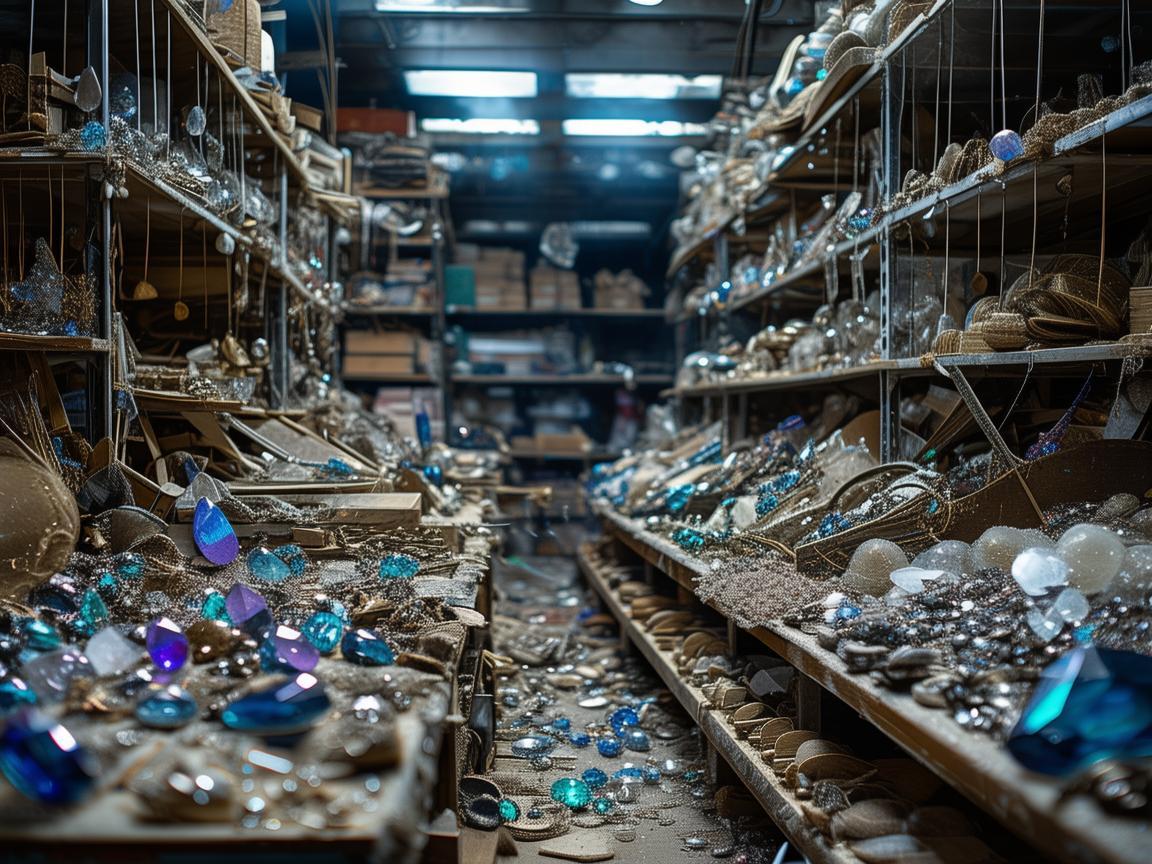 珠宝设计中的建材市场仓库之谜，如何从杂乱中寻找灵感？