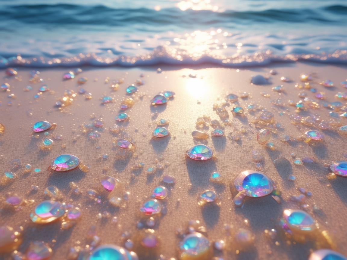 漫步海滩，邂逅珠宝幻梦