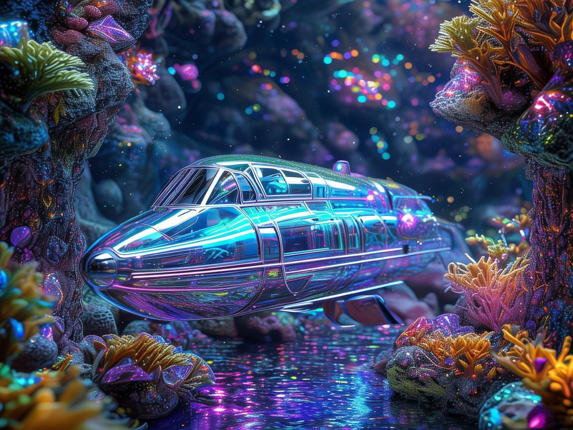海底观光潜艇，珠宝灵感的奇幻宝库
