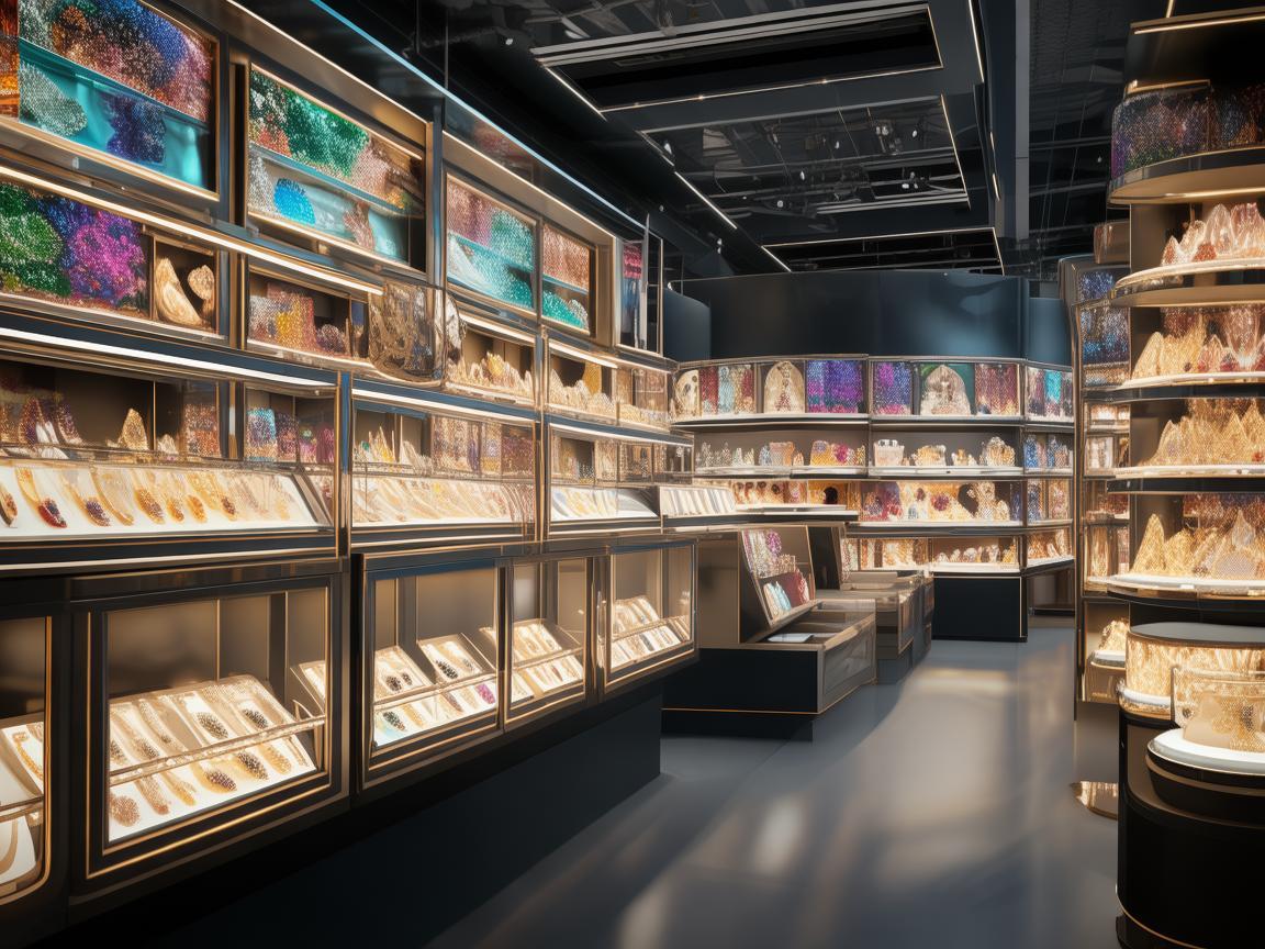 数码店体验区，如何通过珠宝设计激发顾客的购物欲望？