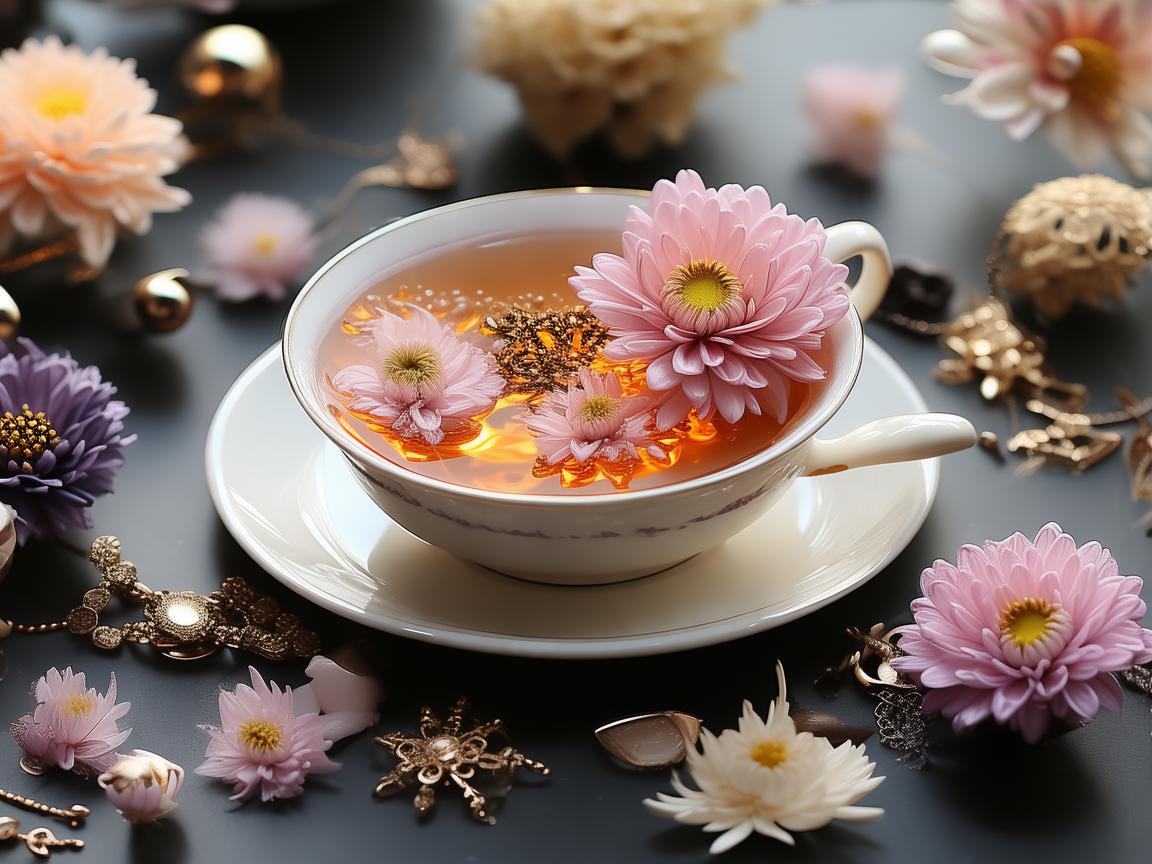 菊花茶，珠宝设计中的灵感源泉？