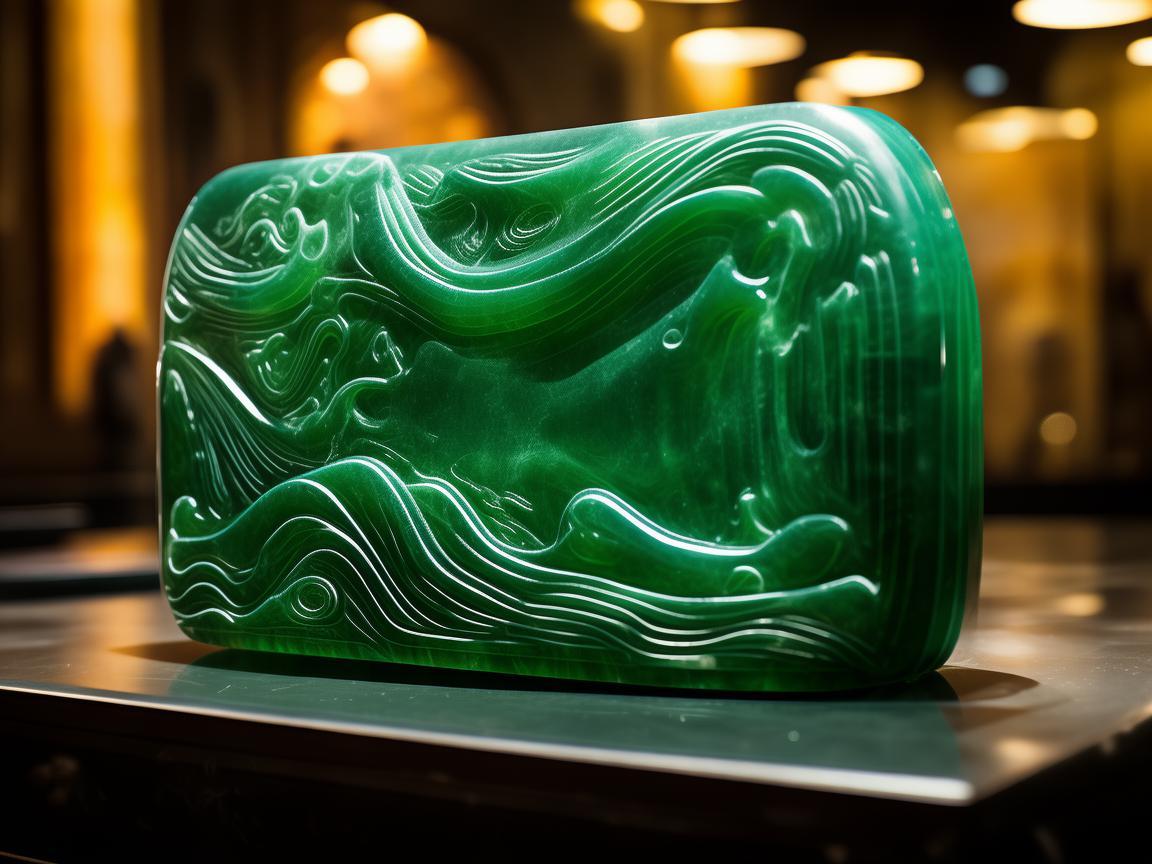翡翠饰，雕琢时光的璀璨艺术