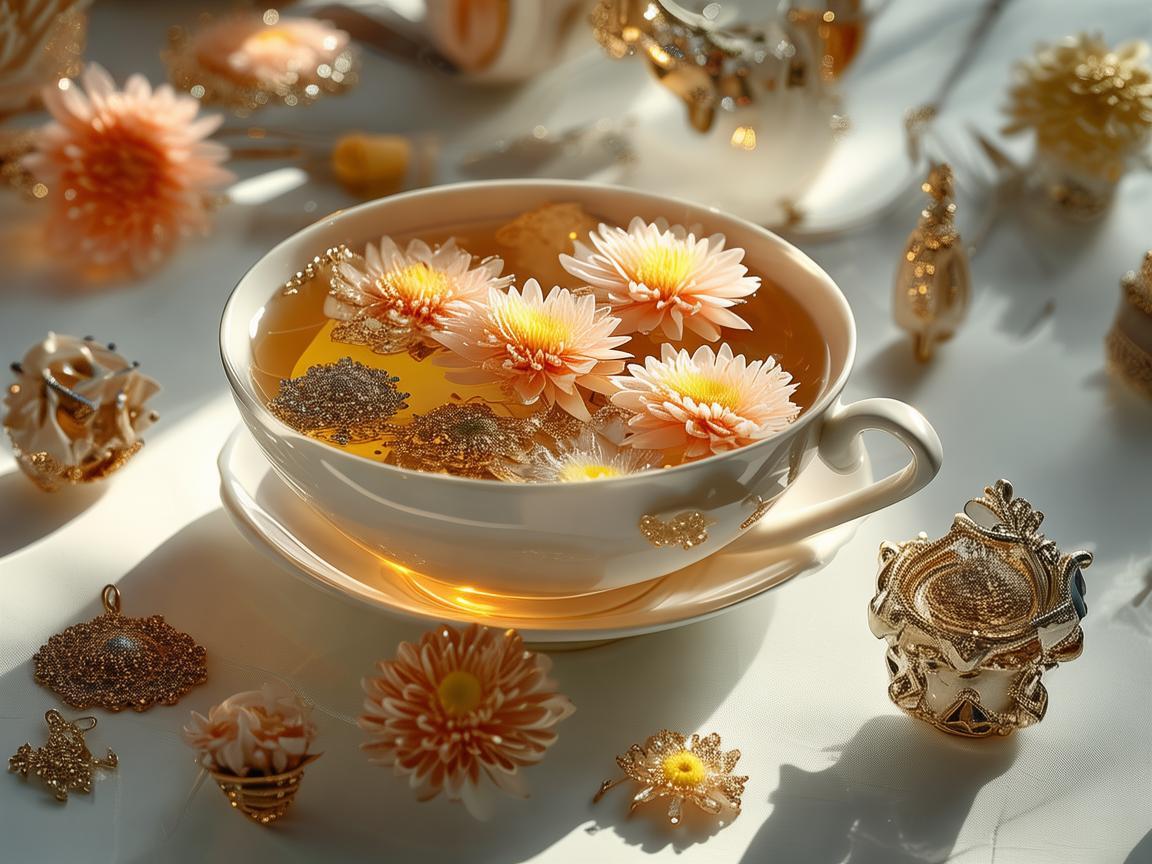 菊花茶，珠宝设计中的灵感源泉？
