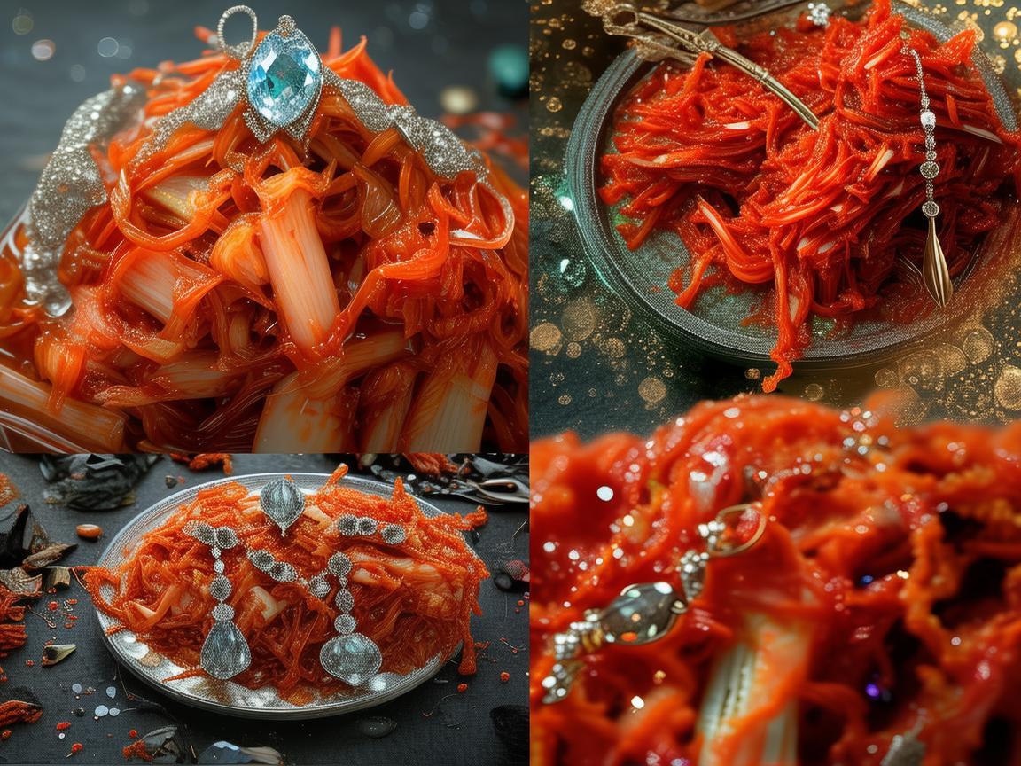 泡菜与珠宝设计，美食灵感下的璀璨碰撞