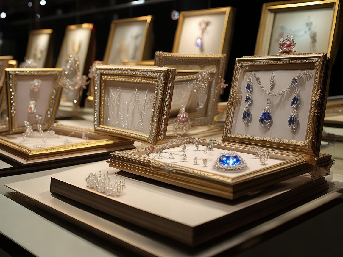 如何通过画廊画框提升珠宝展品的视觉吸引力？
