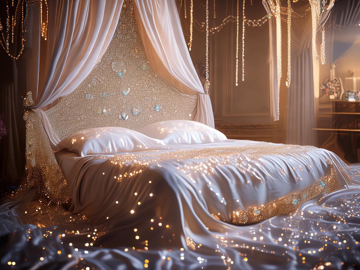梦幻珠宝床，开启奢华睡眠之旅