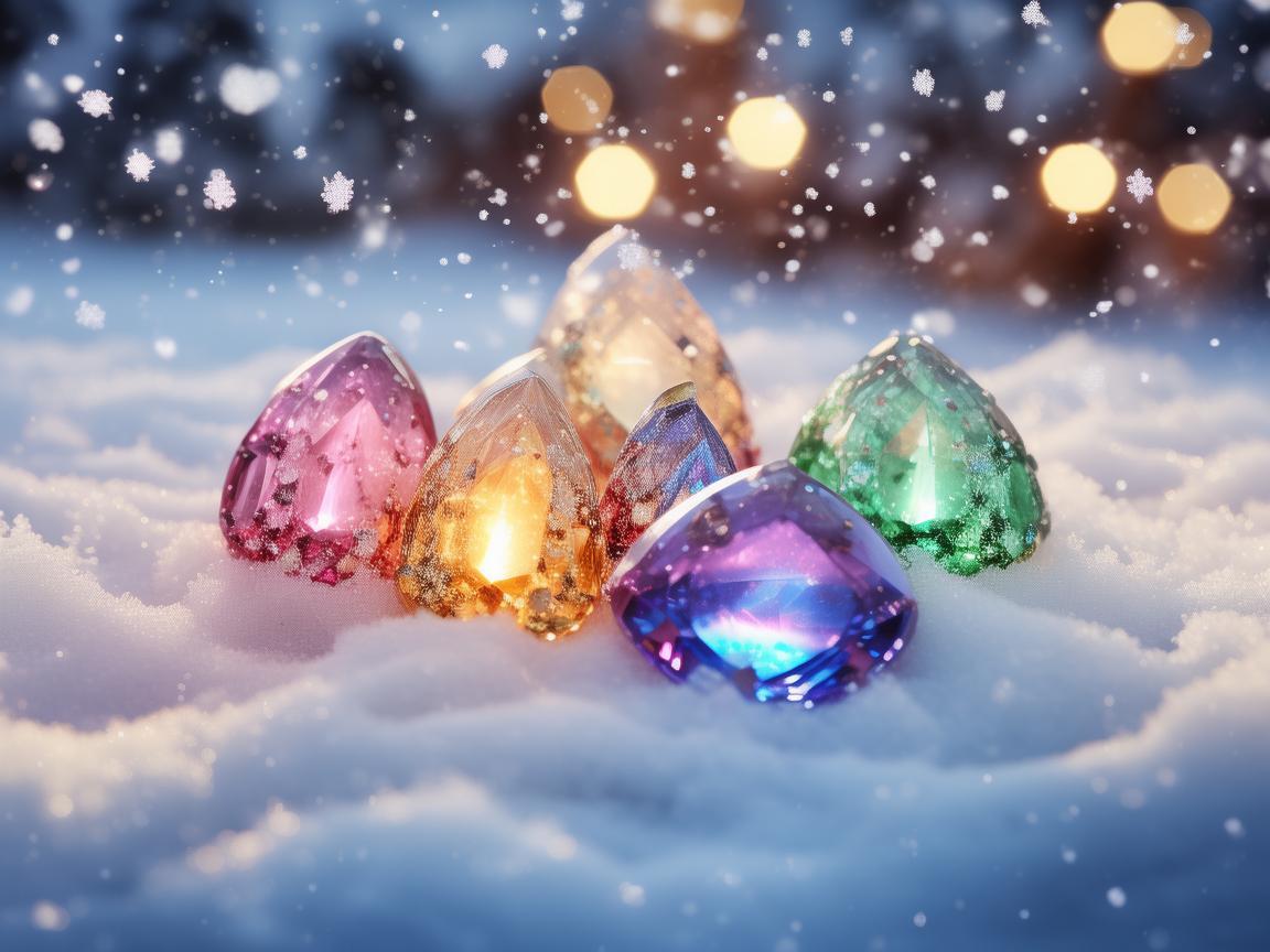 雪天里绽放的珠宝幻梦