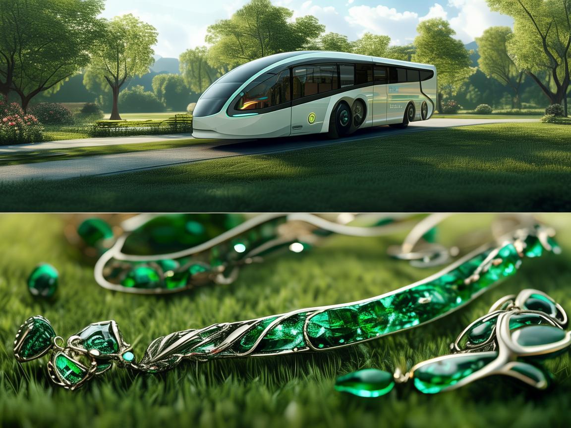 氢能源公交车，珠宝设计中的绿色出行灵感？