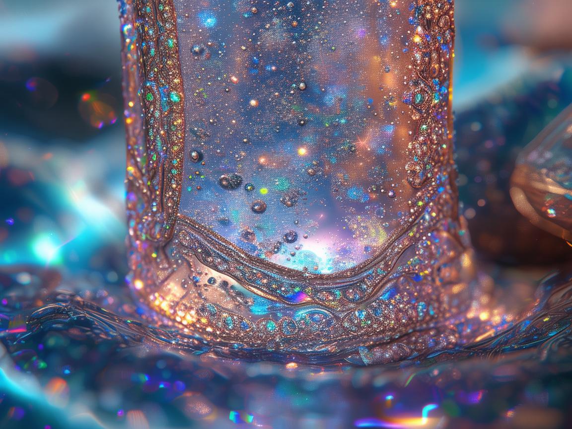 啤酒瓶身的璀璨珠宝梦