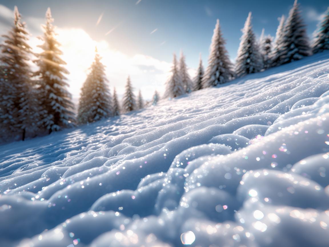 闪耀冰雪世界的珠宝灵感——滑雪场风情