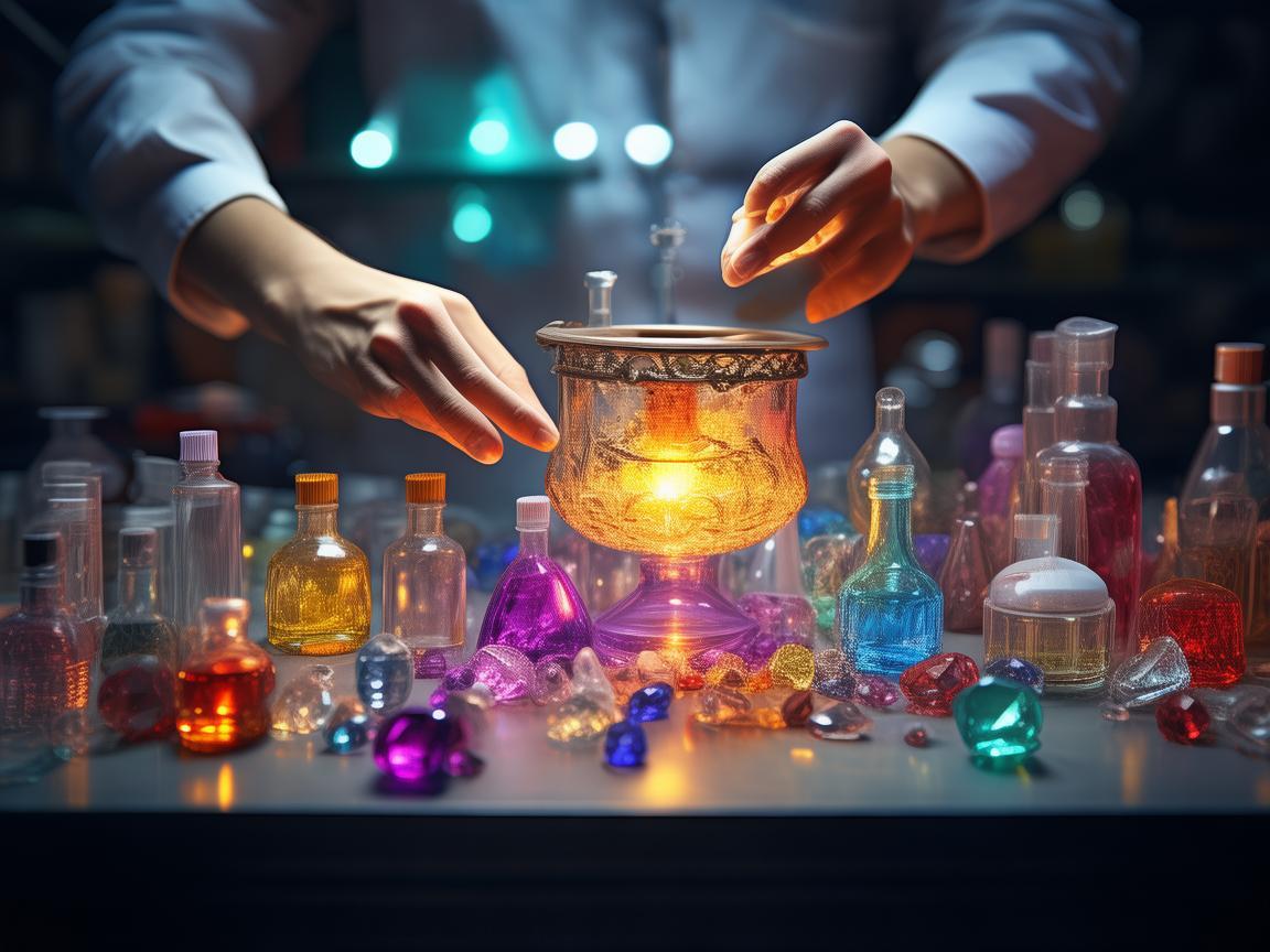 化学家的魔法，珠宝设计中的色彩与稳定性奥秘