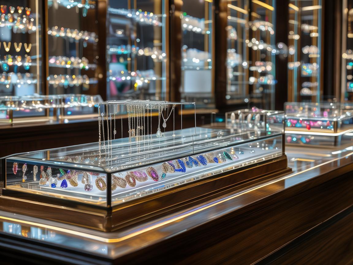 珠宝店柜台，如何设计才能吸引顾客的第一眼?