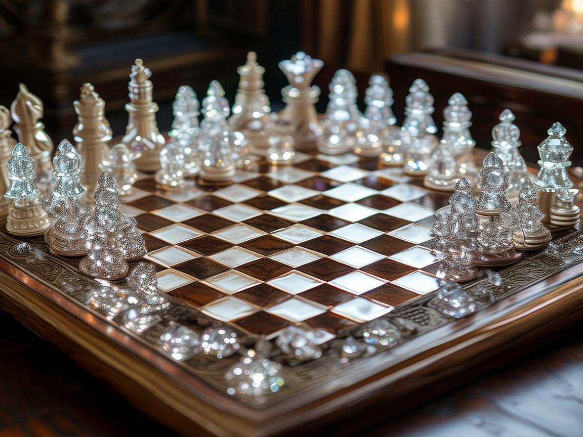 棋韵流转，珠宝雕琢智慧之美